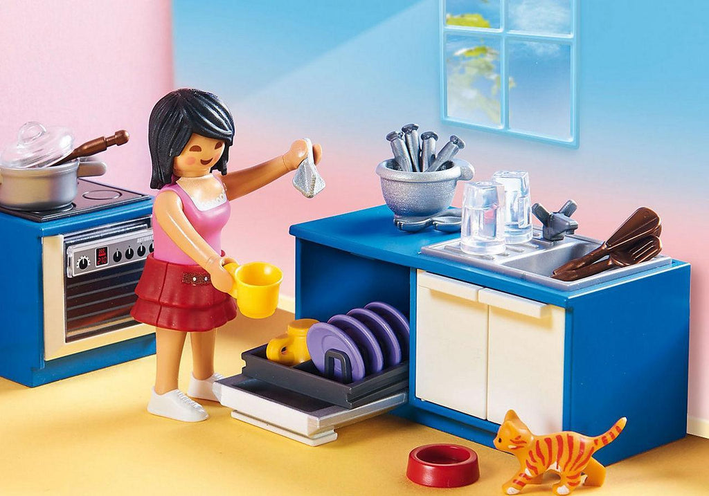 PLAYMOBIL 70206 Family Kitchen Furniture Pack - TOYBOX Toy Shop