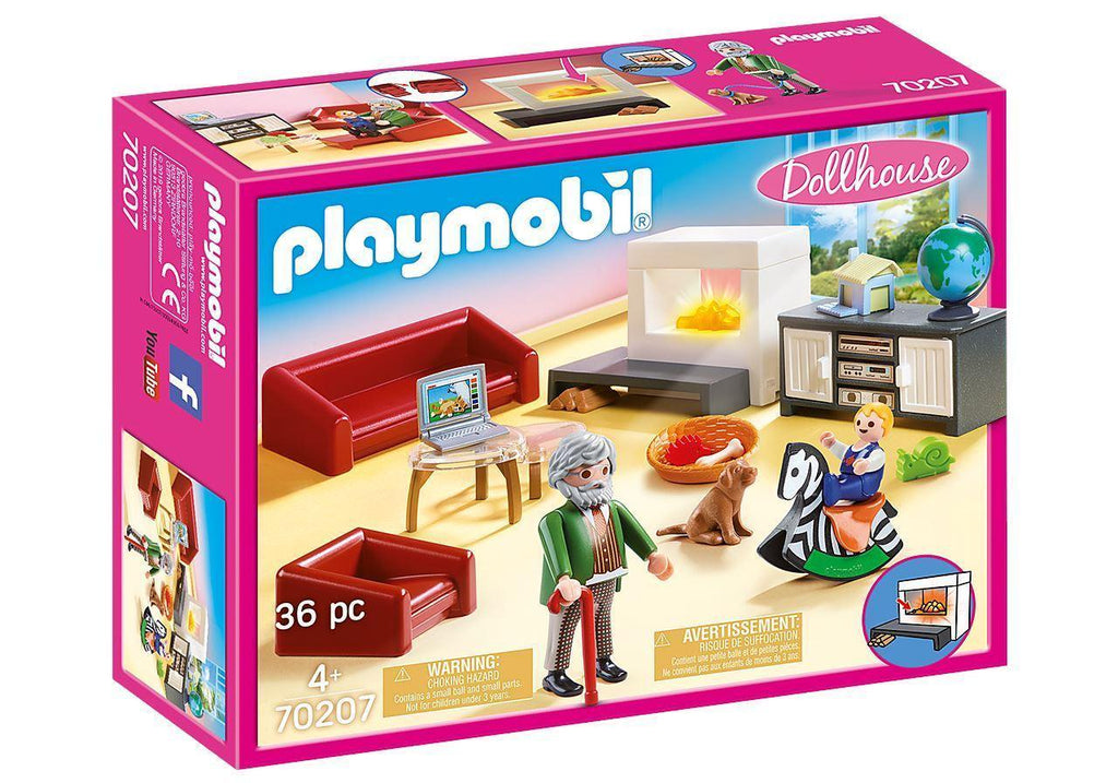 PLAYMOBIL 70207 Comfortable Living Room Furniture Pack - TOYBOX Toy Shop