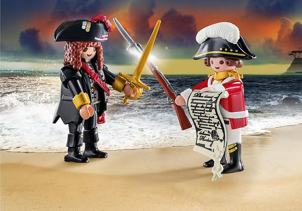PLAYMOBIL 70273 Duo Pack Pirate and Redcoat - TOYBOX Toy Shop
