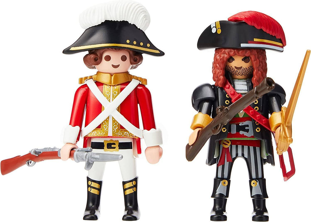 PLAYMOBIL 70273 Duo Pack Pirate and Redcoat - TOYBOX Toy Shop