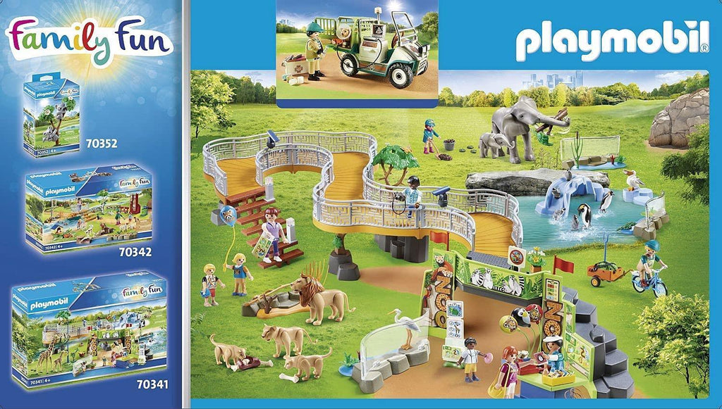 PLAYMOBIL 70346 Family Fun Zoo Vet with Medical Cart - TOYBOX Toy Shop