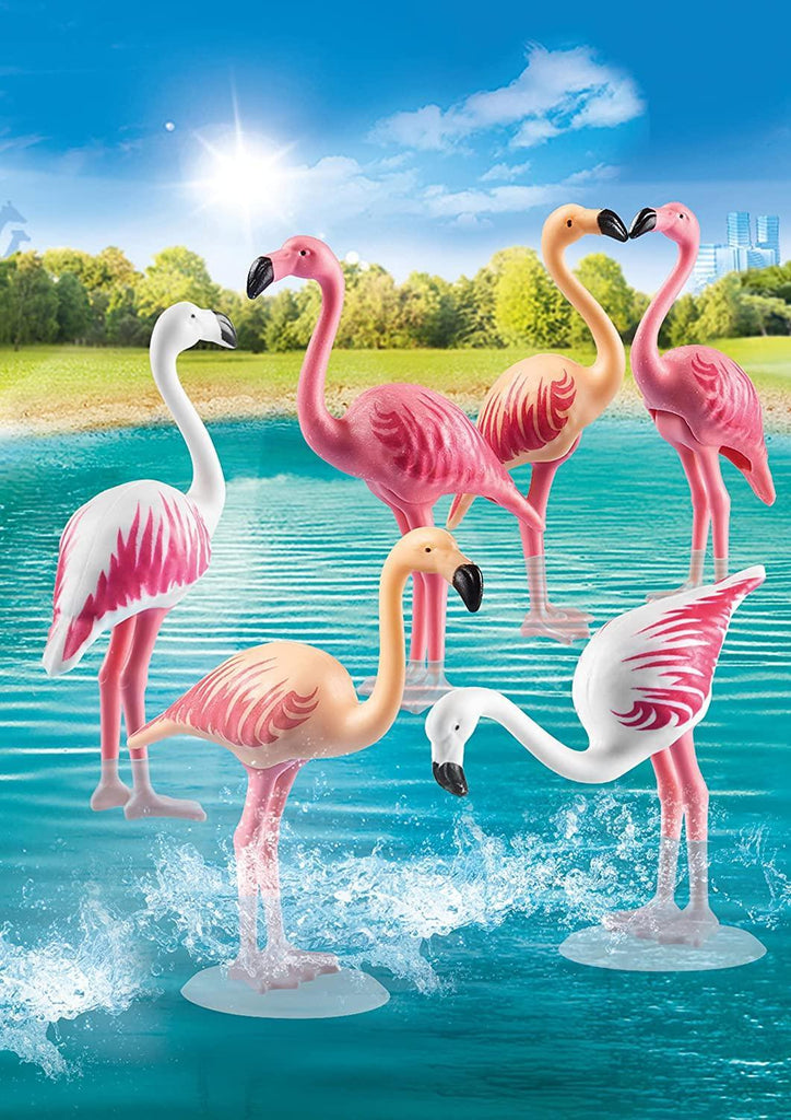 PLAYMOBIL 70351 Family Fun Flock of Flamingos - TOYBOX Toy Shop