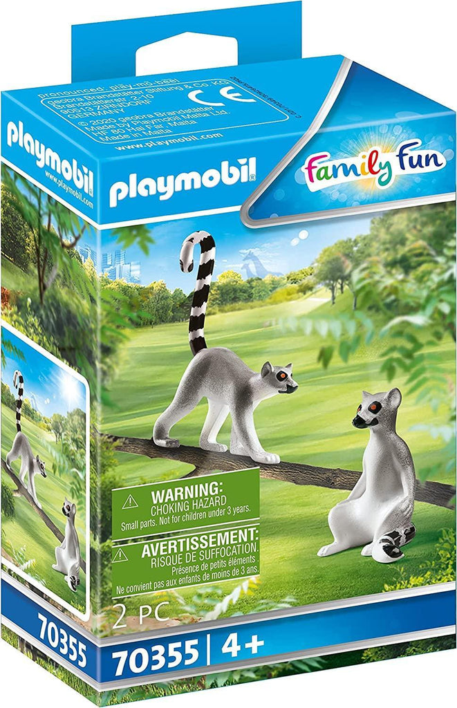 PLAYMOBIL 70355 Family Fun Two Lemurs - TOYBOX Toy Shop