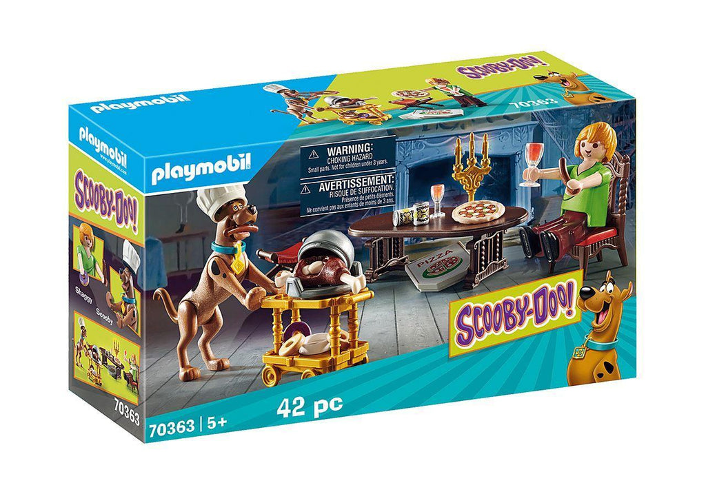 PLAYMOBIL 70363 Scooby-Doo Scooby-Doo! Dinner With Saggy - TOYBOX Toy Shop