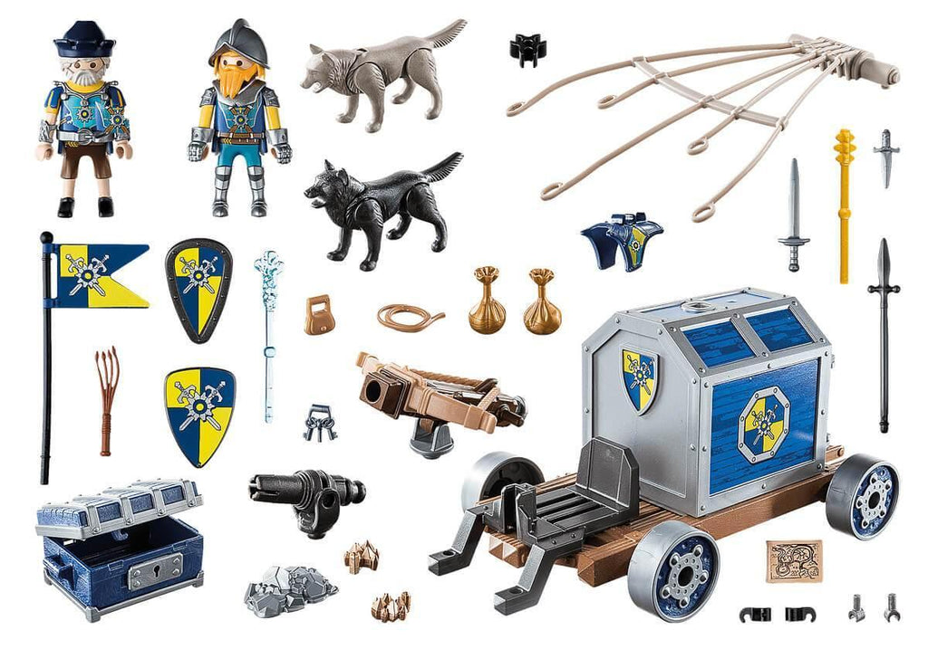 Playmobil 70392 Novelmore Treasure Transport Playset - TOYBOX Toy Shop