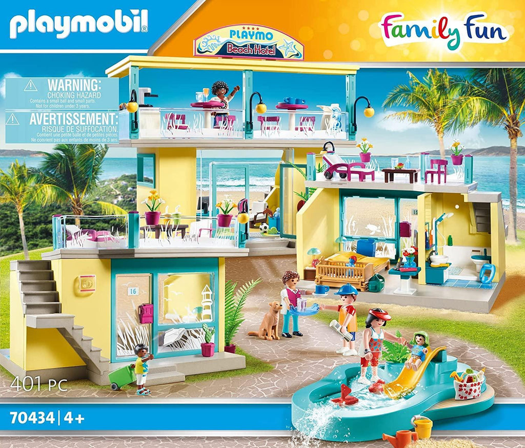 PLAYMOBIL 70434  Family Fun Playmo Beach Hotel - TOYBOX Toy Shop