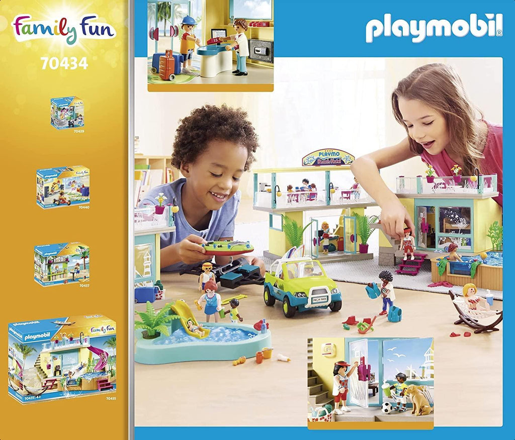 PLAYMOBIL 70434  Family Fun Playmo Beach Hotel - TOYBOX Toy Shop