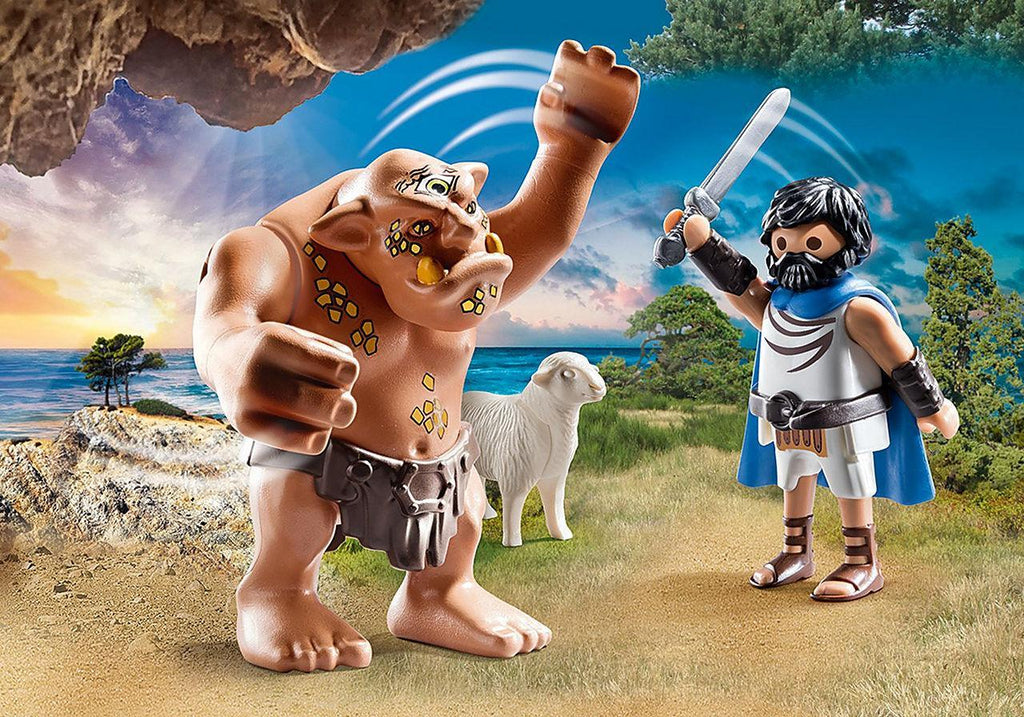 PLAYMOBIL 70470 Ulysses and Polyphemus - TOYBOX Toy Shop