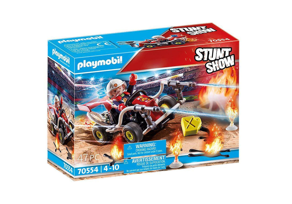 PLAYMOBIL 70554 Stunt Show Fire Quad - TOYBOX Toy Shop