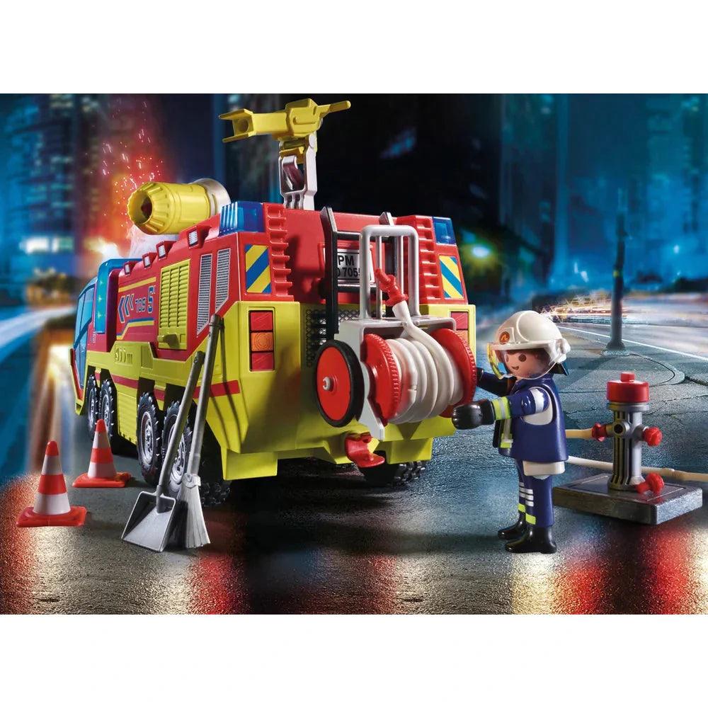 PLAYMOBIL 70557 City Action Fire Engine with Truck - TOYBOX Toy Shop