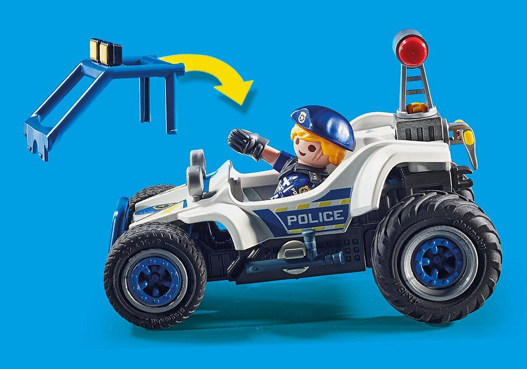 PLAYMOBIL 70570 CITY ACTION Police Off-Road Car with Jewel Thief - TOYBOX Toy Shop