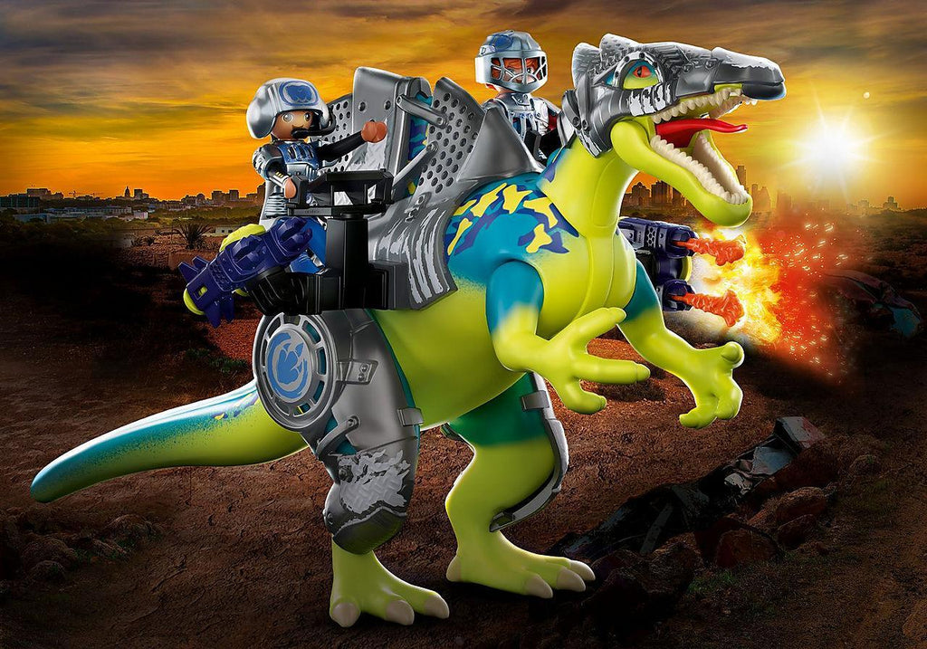 PLAYMOBIL 70625 DINO RISE - Spinosaurus: Double Defense Power - TOYBOX Toy Shop