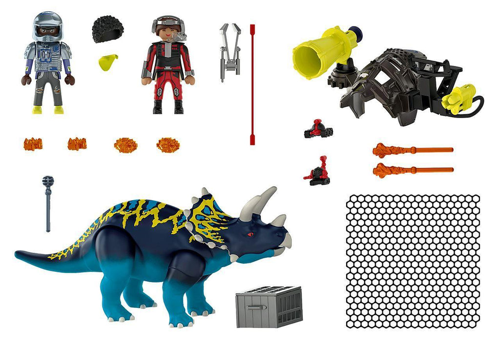 PLAYMOBIL 70627 DINO RISE - Triceratops: Battle for the Legendary Stones - TOYBOX Toy Shop