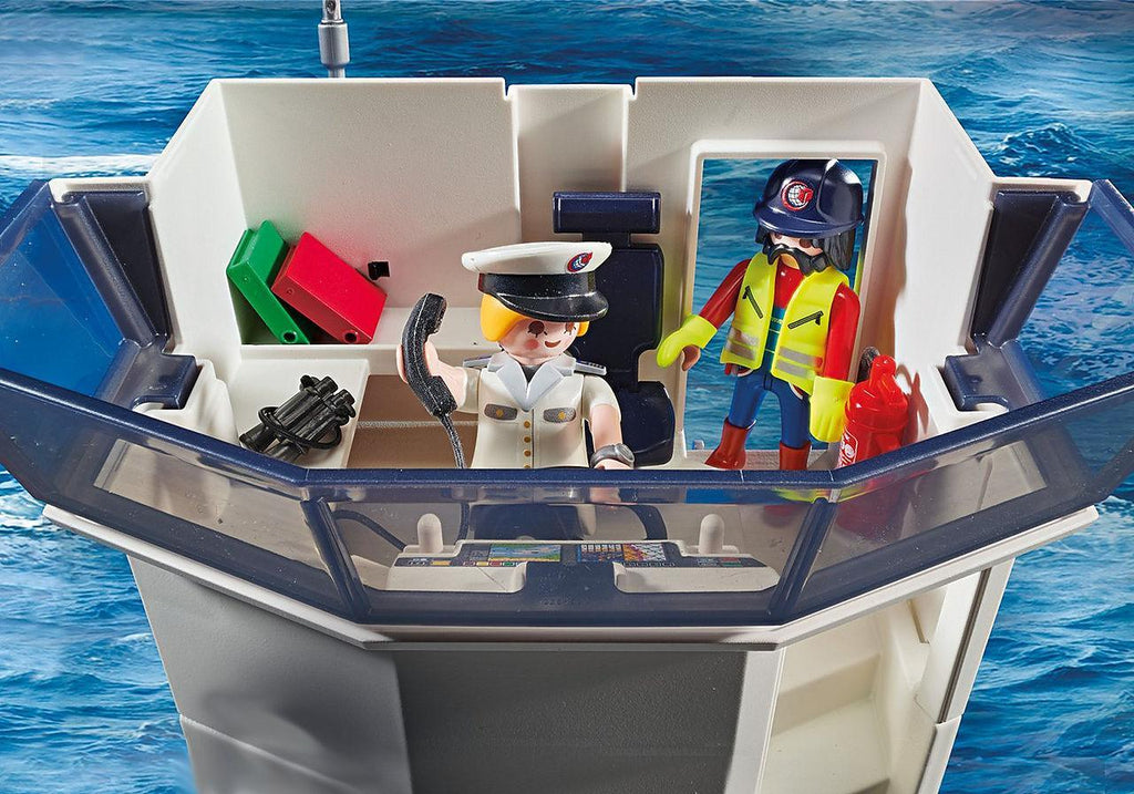 PLAYMOBIL 70769 CITY ACTION - Cargo Ship with Boat - TOYBOX Toy Shop