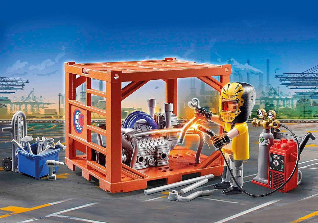 PLAYMOBIL 70774 CITY ACTION - Container Manufacturer - TOYBOX Toy Shop