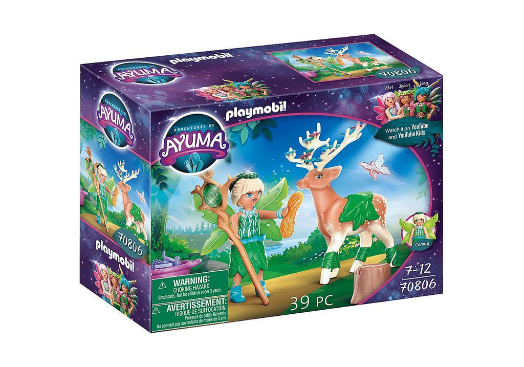 PLAYMOBIL 70806 AYUMA - Forest Fairy with Soul Animal - TOYBOX Toy Shop