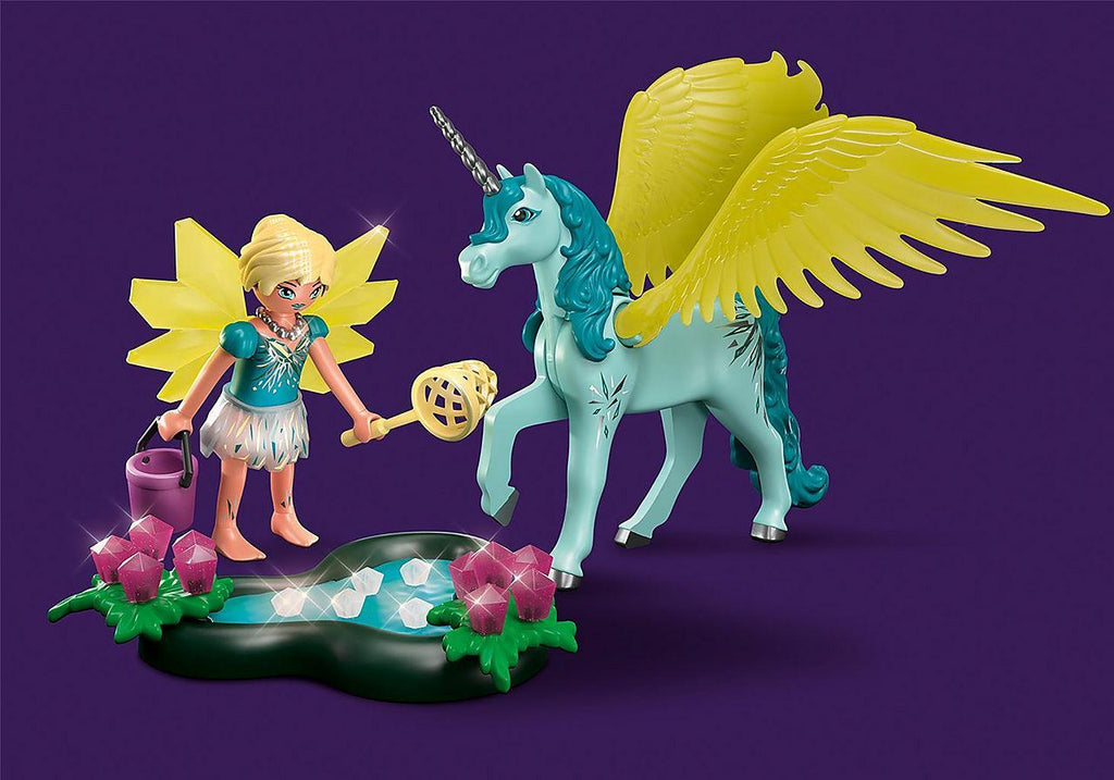 PLAYMOBIL 70809 AYUMA - Crystal Fairy with Unicorn - TOYBOX Toy Shop