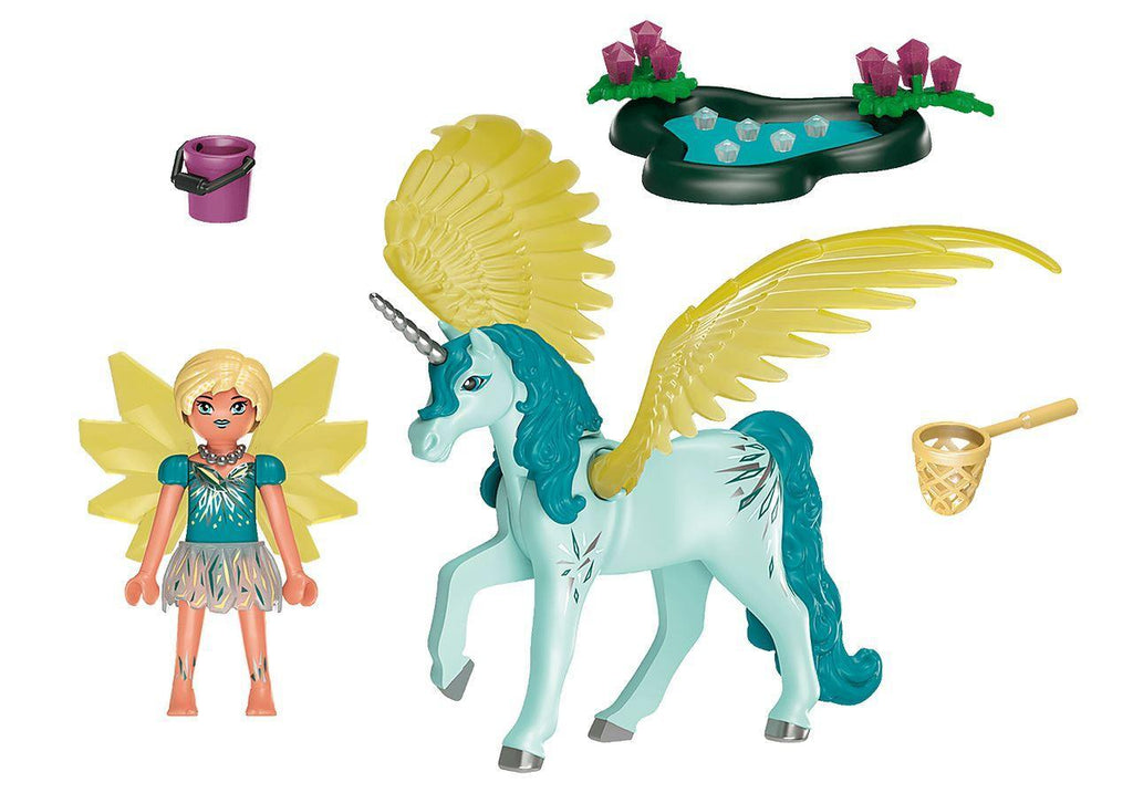 PLAYMOBIL 70809 AYUMA - Crystal Fairy with Unicorn - TOYBOX Toy Shop