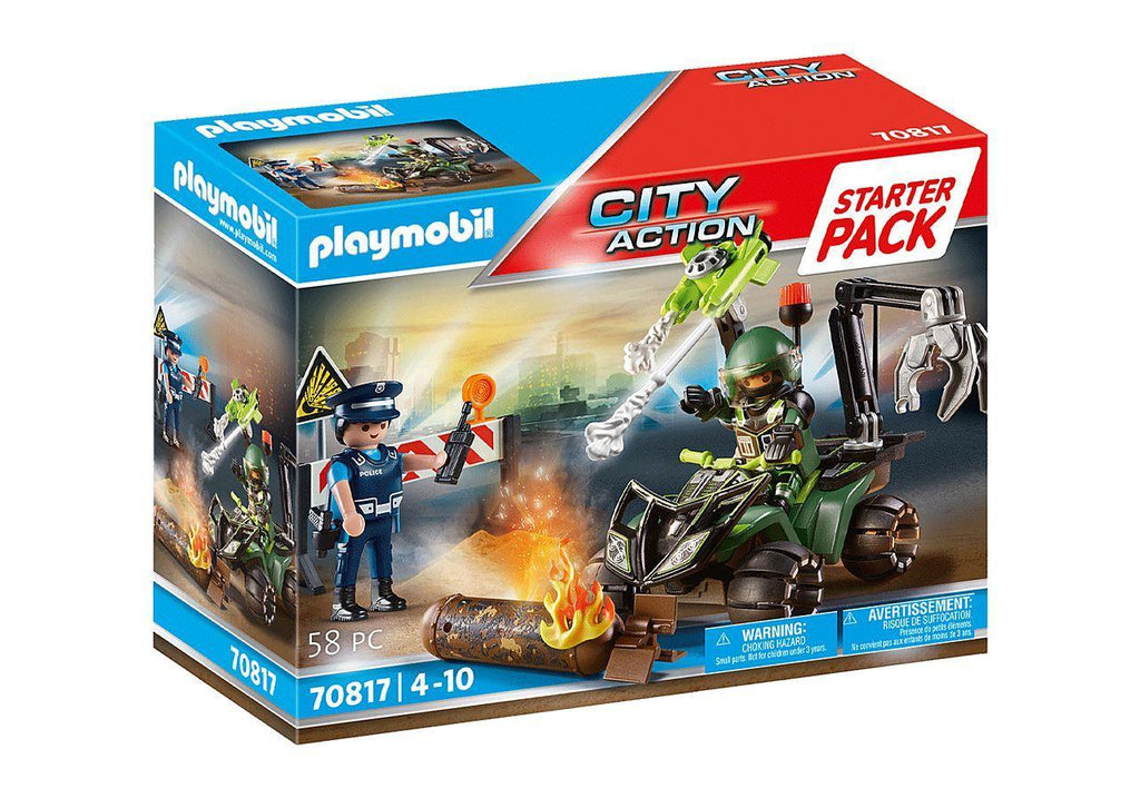 PLAYMOBIL 70817 CITY ACTION - Starter Pack Police Training - TOYBOX Toy Shop