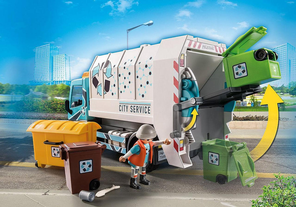 PLAYMOBIL 70885 CITY LIFE - City Recycling Truck - TOYBOX Toy Shop