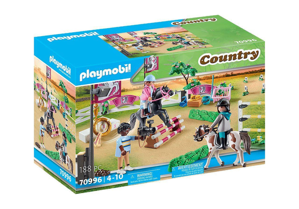 PLAYMOBIL 70996 COUNTRY - Horse Riding Tournament - TOYBOX Toy Shop