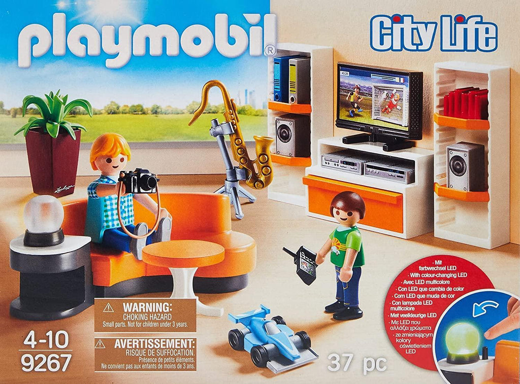 PLAYMOBIL 9267 CITY LIFE - Living Room - TOYBOX Toy Shop