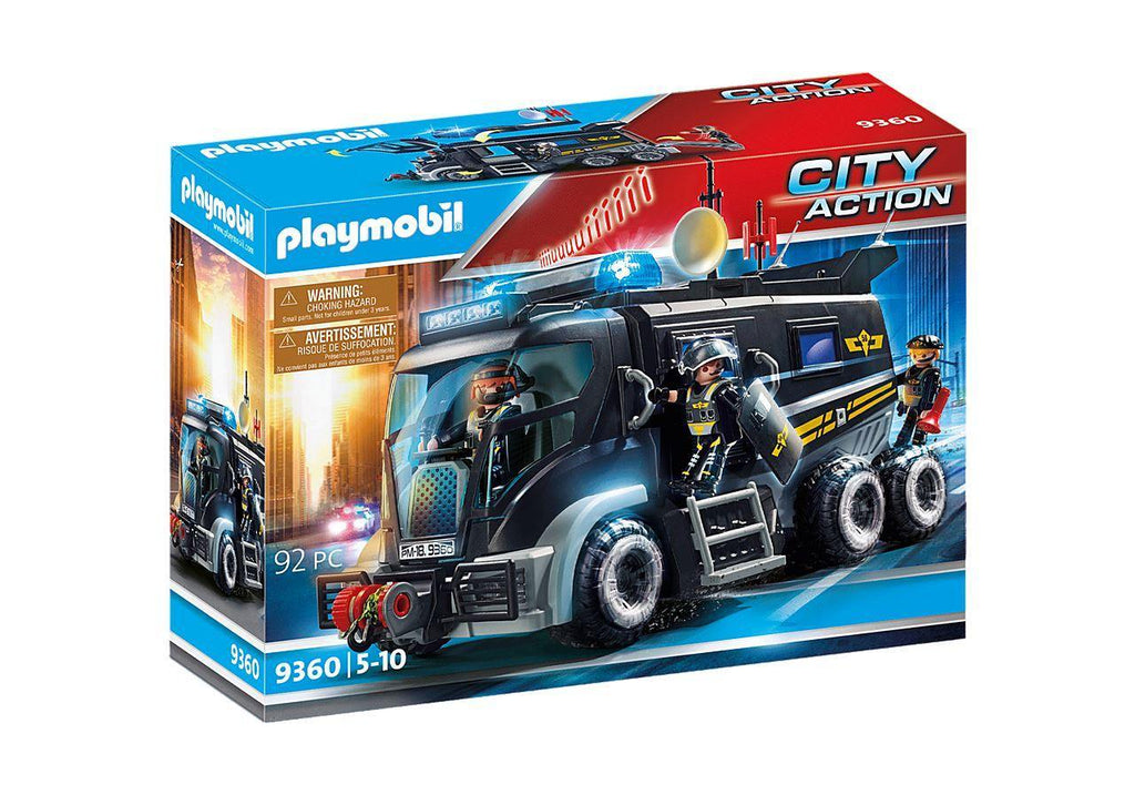 PLAYMOBIL 9360 CITY ACTION - SWAT Truck - TOYBOX Toy Shop