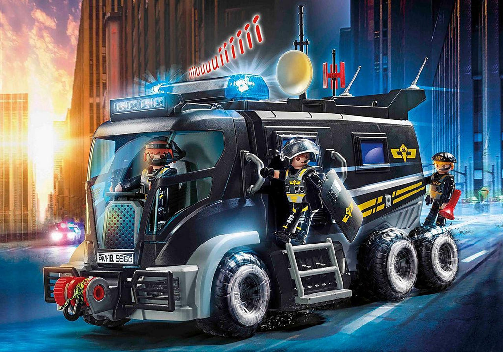 PLAYMOBIL 9360 CITY ACTION - SWAT Truck - TOYBOX Toy Shop