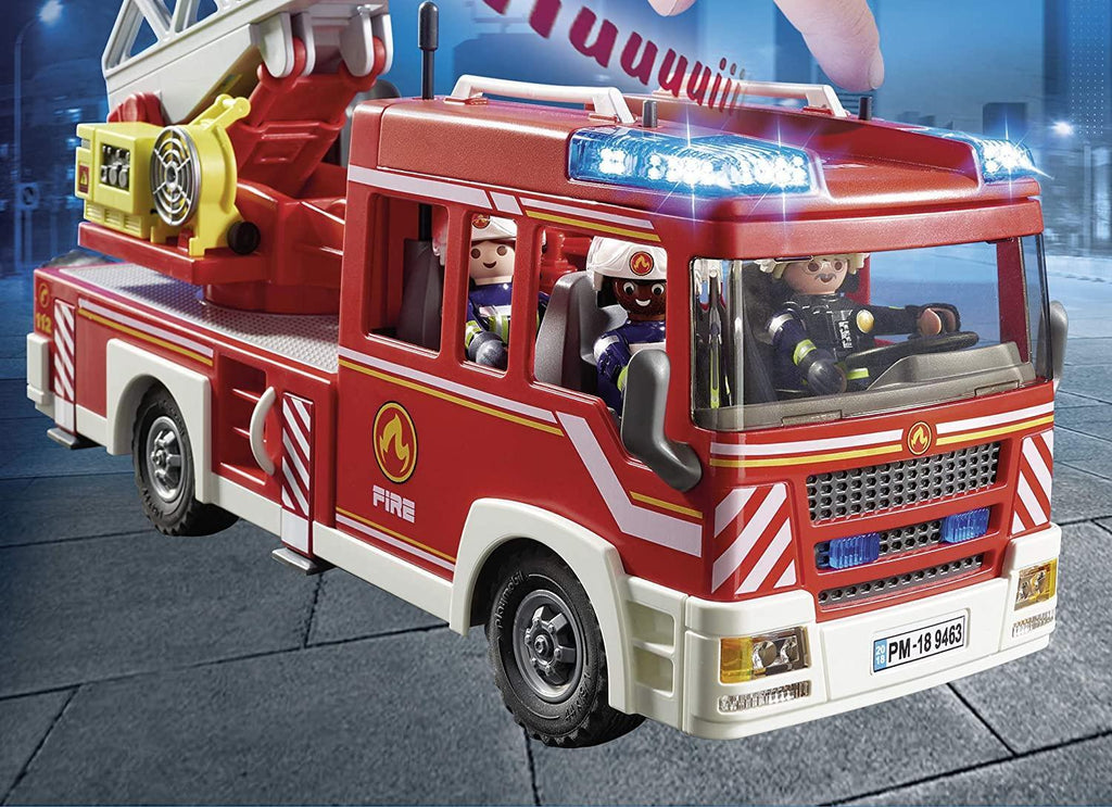 Playmobil 9463 Fire Ladder Unit Playset - TOYBOX Toy Shop