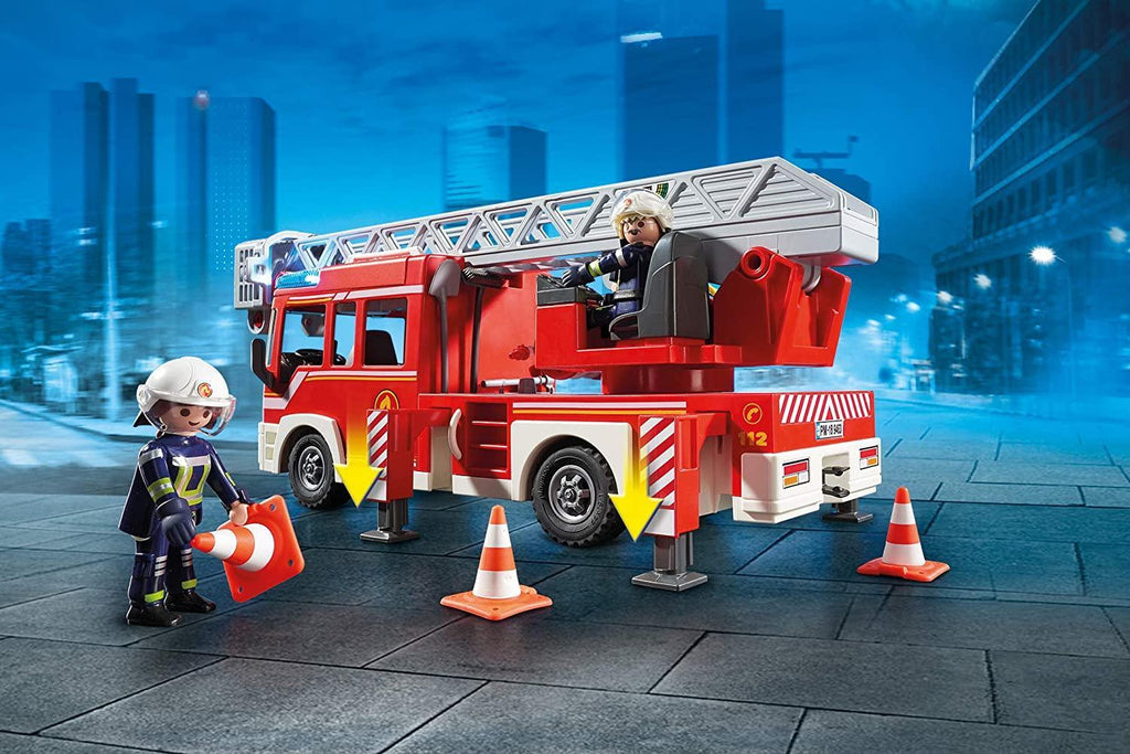 Playmobil 9463 Fire Ladder Unit Playset - TOYBOX Toy Shop