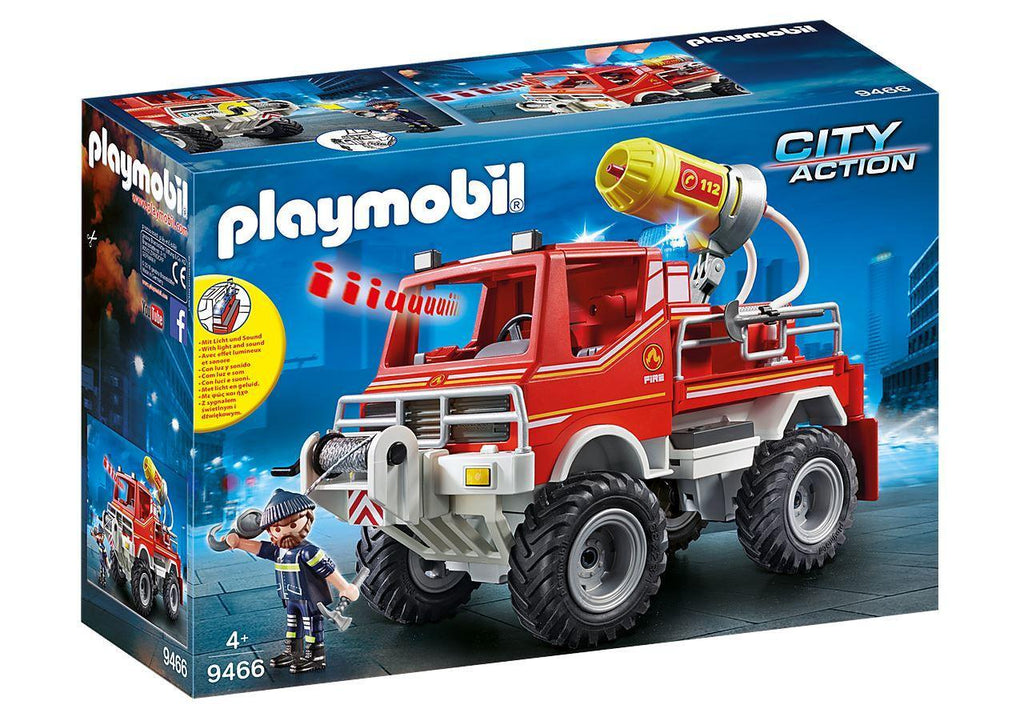 PLAYMOBIL 9466 Fire Truck - TOYBOX Toy Shop