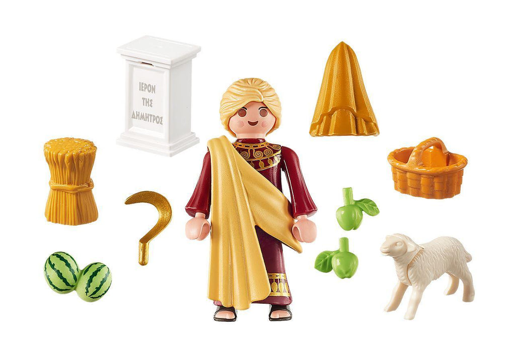 PLAYMOBIL 9526 HISTORY - Demetra Greek Goddess - TOYBOX Toy Shop