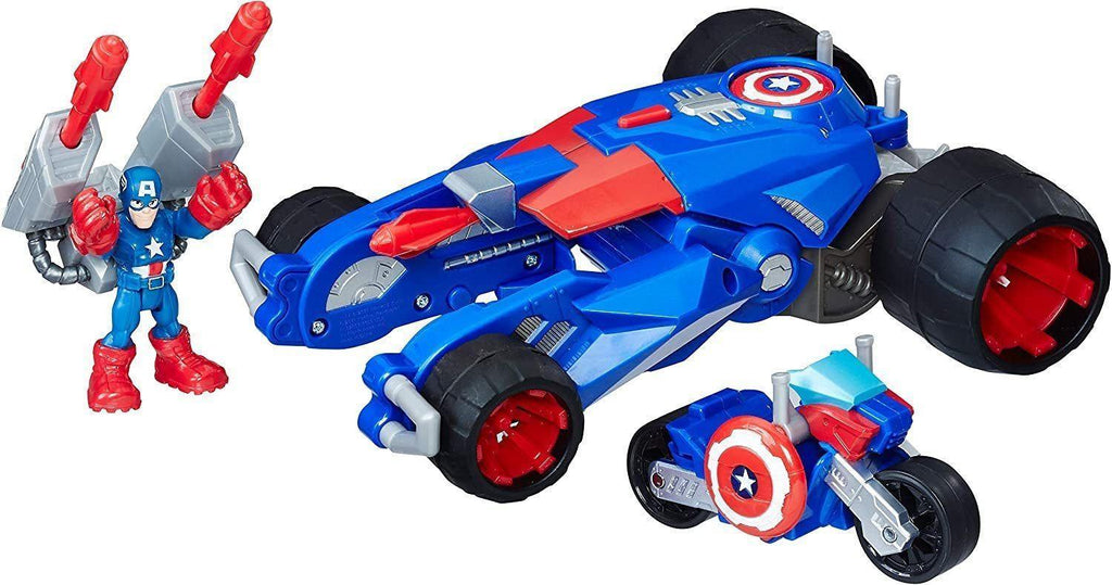 Playskool E0156 Sha Captain America Tank Marvel Figures and Playset - TOYBOX Toy Shop