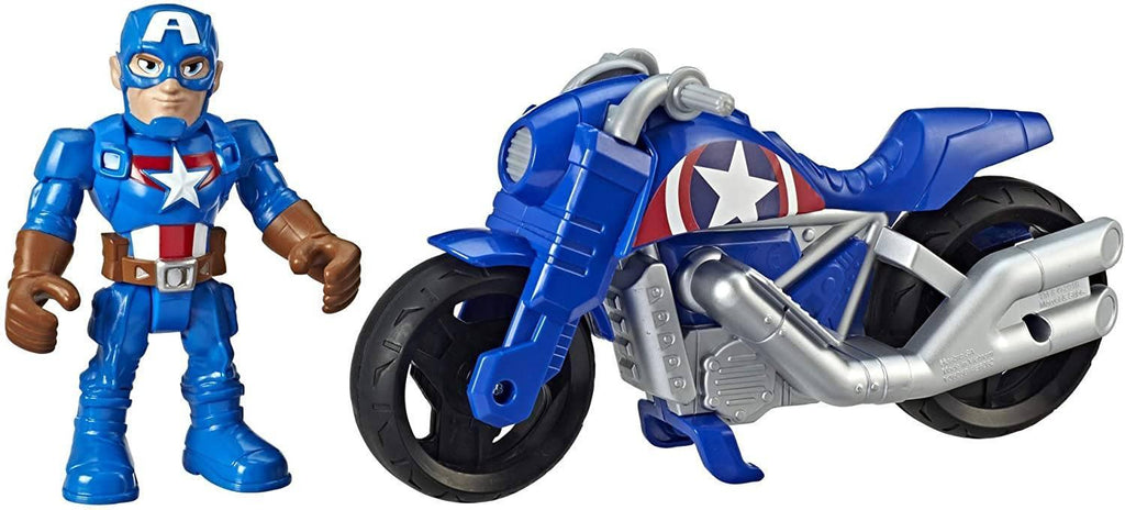 Playskool E6262ES0 Heroes Marvel Super Hero Adventures Captain America - TOYBOX Toy Shop