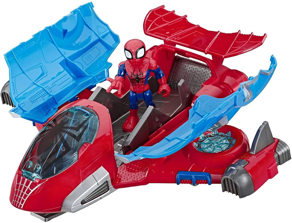 Playskool Heroes Marvel Spider-Man Jetquarters - TOYBOX Toy Shop