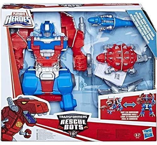 Playskool Heroes Transformers Rescue Bots Knight Watch Optimus Prime - TOYBOX Toy Shop