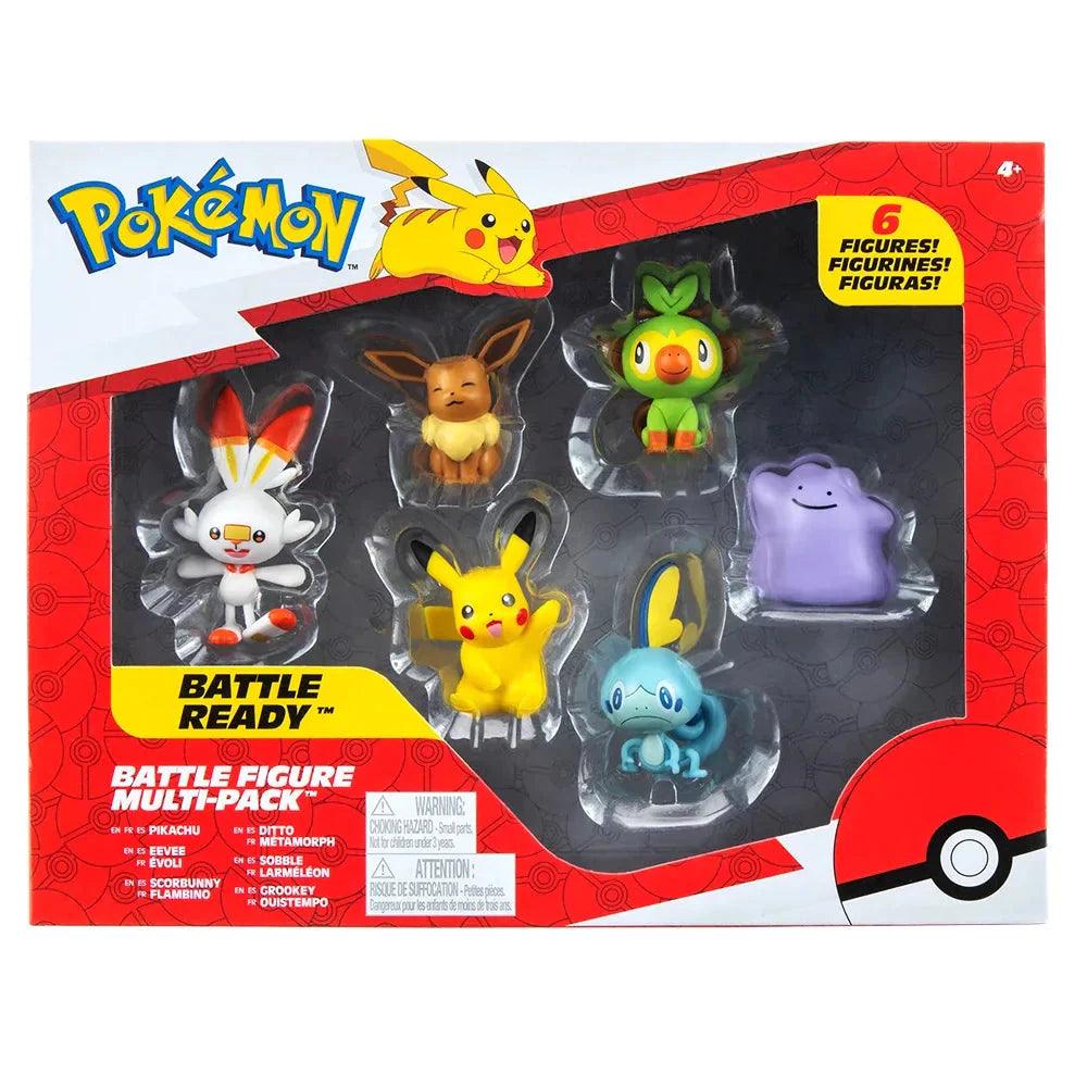 Pokémon Battle Figure Multi-Pack - 6 Battle Ready Figures - TOYBOX Toy Shop