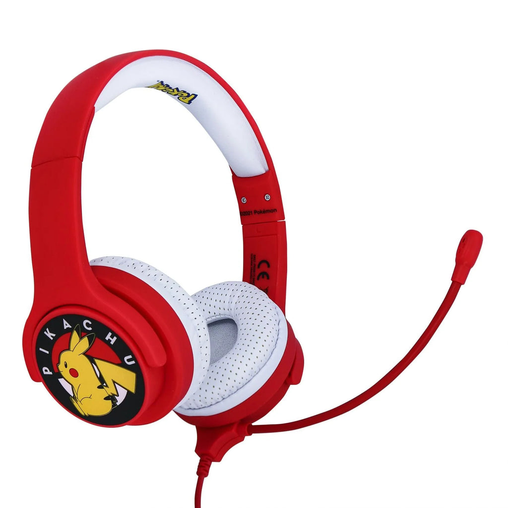 Pokémon Red Pikachu Kids Interactive Headphones - TOYBOX Toy Shop