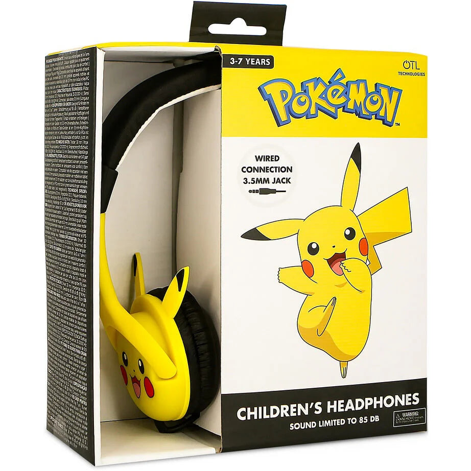 Pokemon Pikachu Kids Headphones - TOYBOX Toy Shop