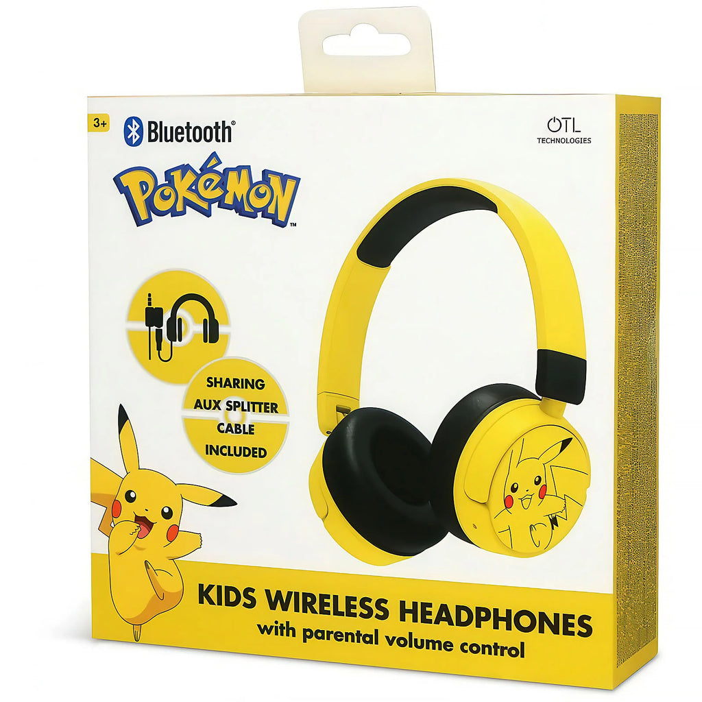 Pokemon Pikachu Kids Headphones - TOYBOX Toy Shop