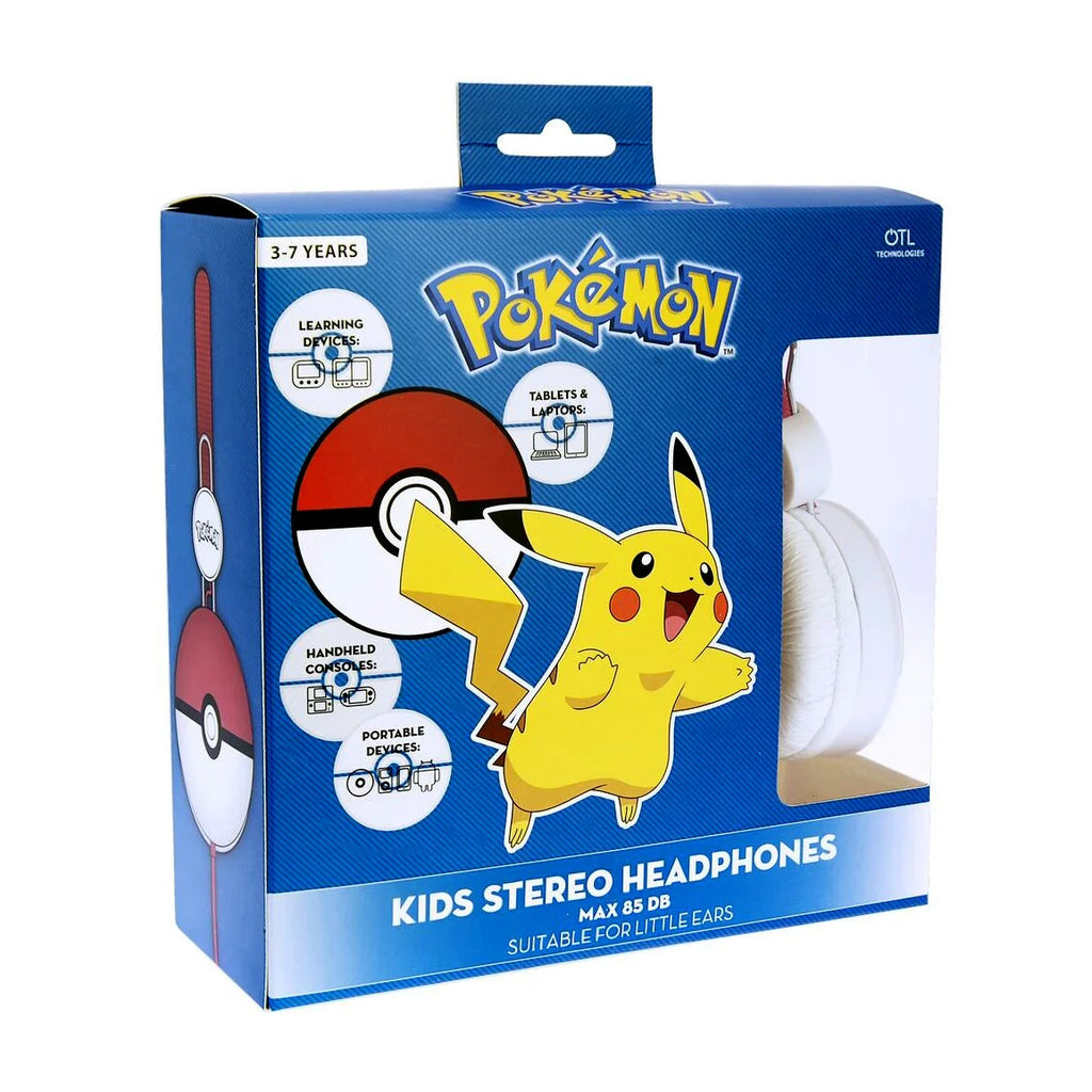 POKÉMON Pokeball Core Kids Headphones - TOYBOX Toy Shop