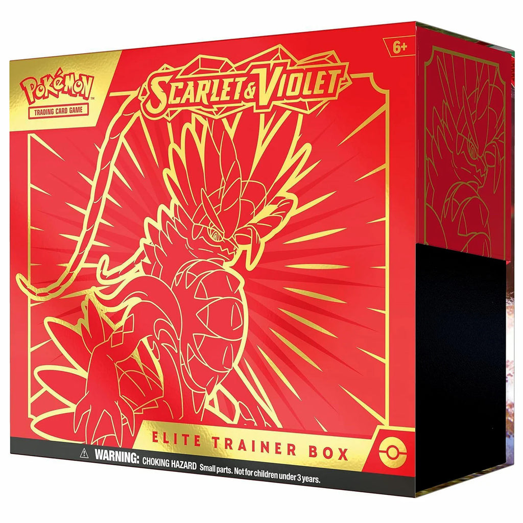 Pokémon TCG: Scarlet & Violet Pokémon Elite Trainer Box - Koraidon Red - TOYBOX Toy Shop