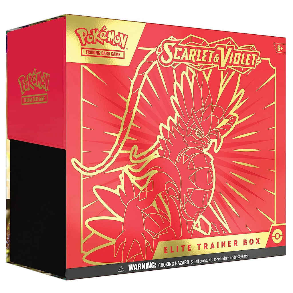 Pokémon TCG: Scarlet & Violet Pokémon Elite Trainer Box - Koraidon Red - TOYBOX Toy Shop