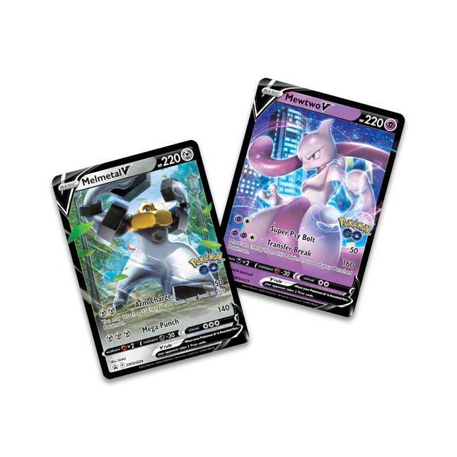 Pokémon TCG GO Battle Decks Bundle Mewtwo V Melmetal V Cards - TOYBOX Toy Shop