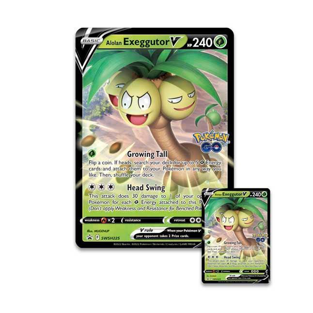 Pokémon TCG Pokémon GO Collection-Alolan Exeggutor V Cards - TOYBOX Toy Shop