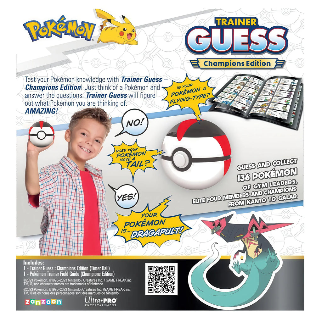 Pokemon Trainer Guess Champion Pokemon Toy - TOYBOX Toy Shop