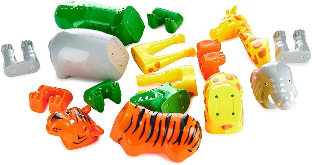 POPULAR PLAYTHINGS Mix or Match Animals, Magnetic Toy Play Set, Jungle - TOYBOX Toy Shop