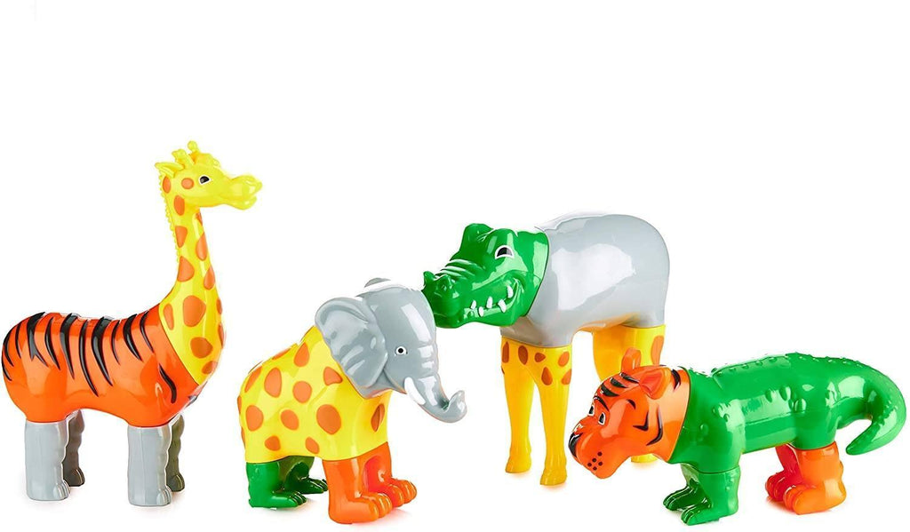 POPULAR PLAYTHINGS Mix or Match Animals, Magnetic Toy Play Set, Jungle - TOYBOX Toy Shop