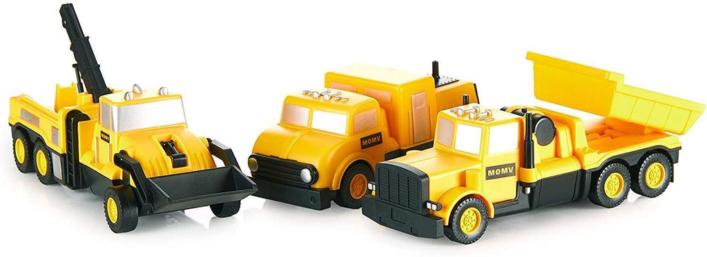 POPULAR PLAYTHINGS Mix or Match Vehicles, Magnetic Toy Play Set, Construction - TOYBOX Toy Shop