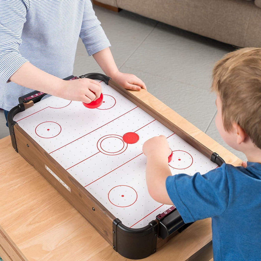 Power Play Tabletop Air Hockey Game, 20-Inch - TOYBOX Toy Shop